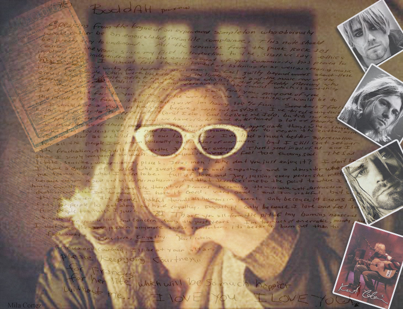 Kurt Cobain by mila cortez